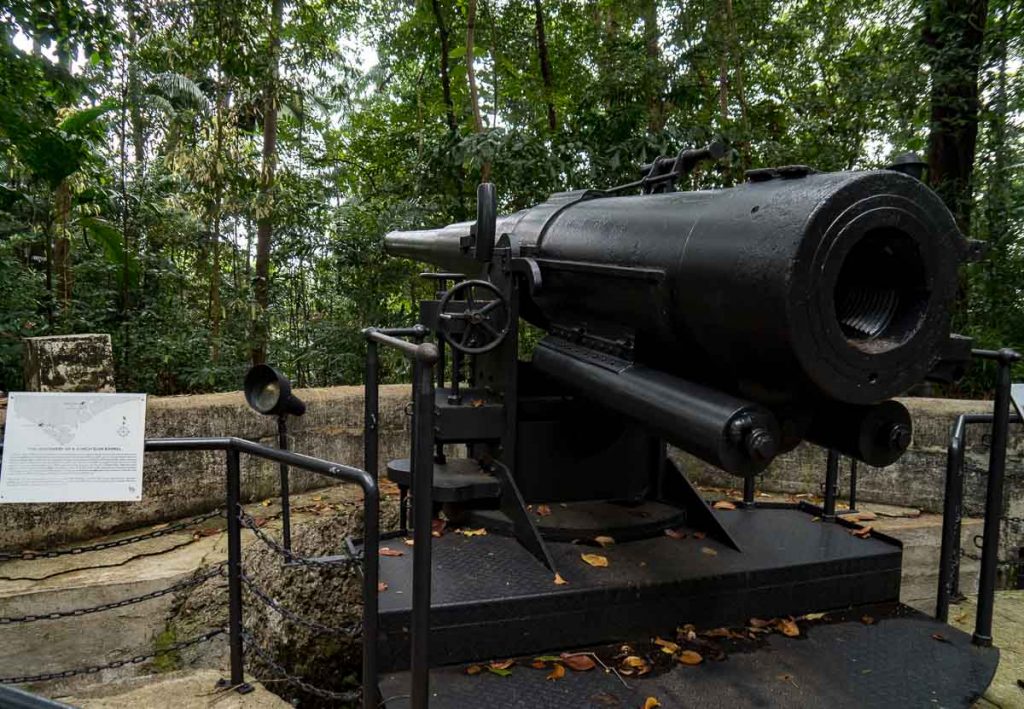 6-Inch Gun Barrel at Labrador Nature Reserve