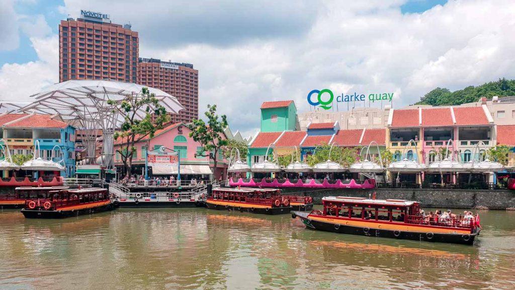Clarke Quay and Singapore River - Singapore Daycation ideas