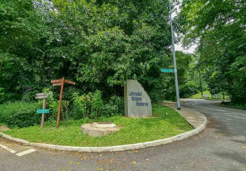 Entrance to Labrador Nature Reserve - Labrador Park Guide