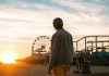 Featured Image – Covid Travel Man at California Beach