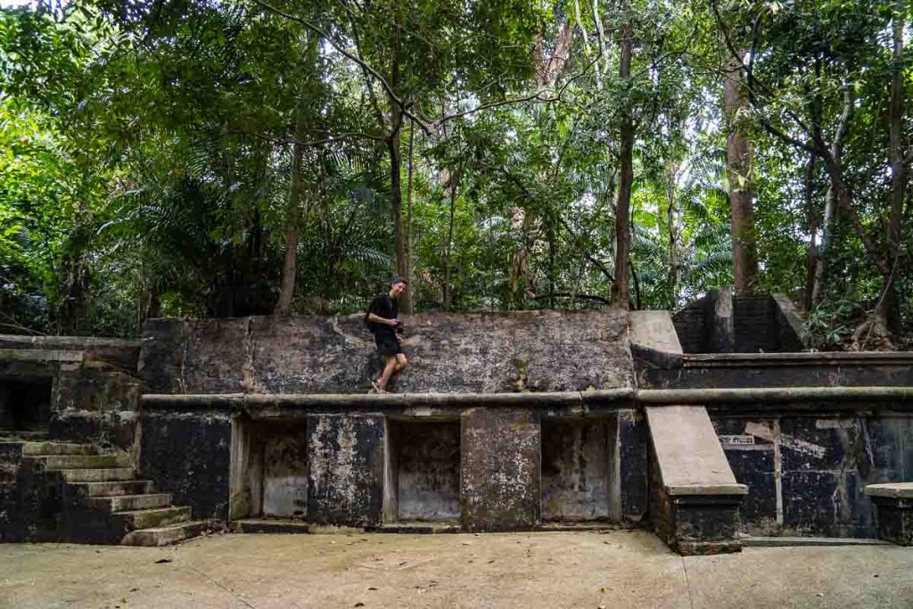 Gun Emplacement at Labrador Nature Reserve