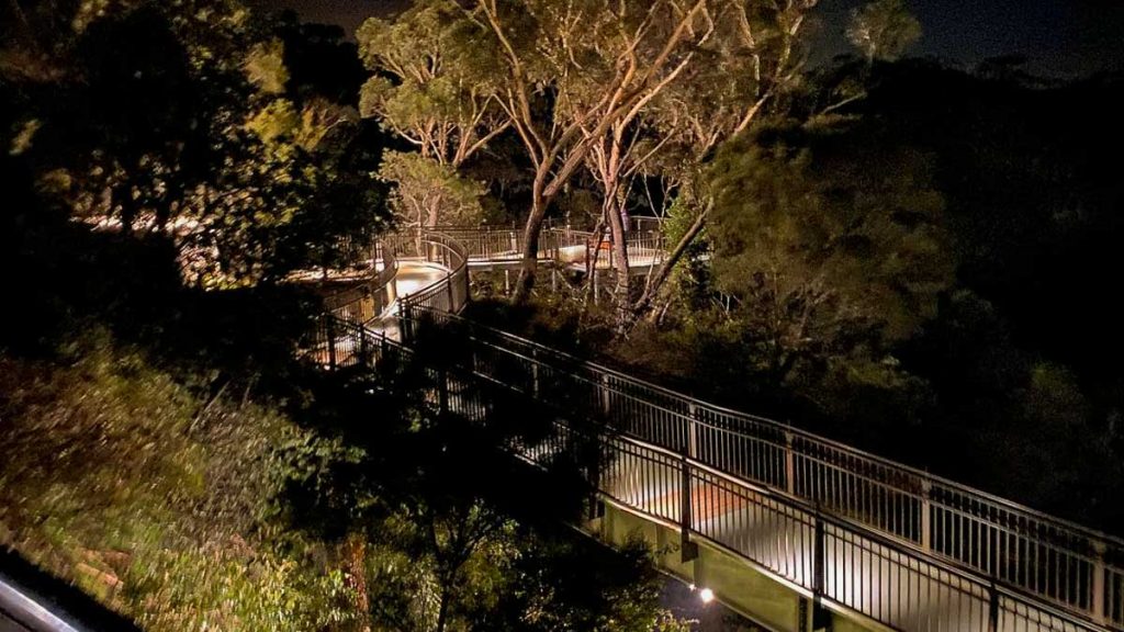 Katoomba Falls Reserve Night-lit Walk Blue Mountains - Things to do in Australia