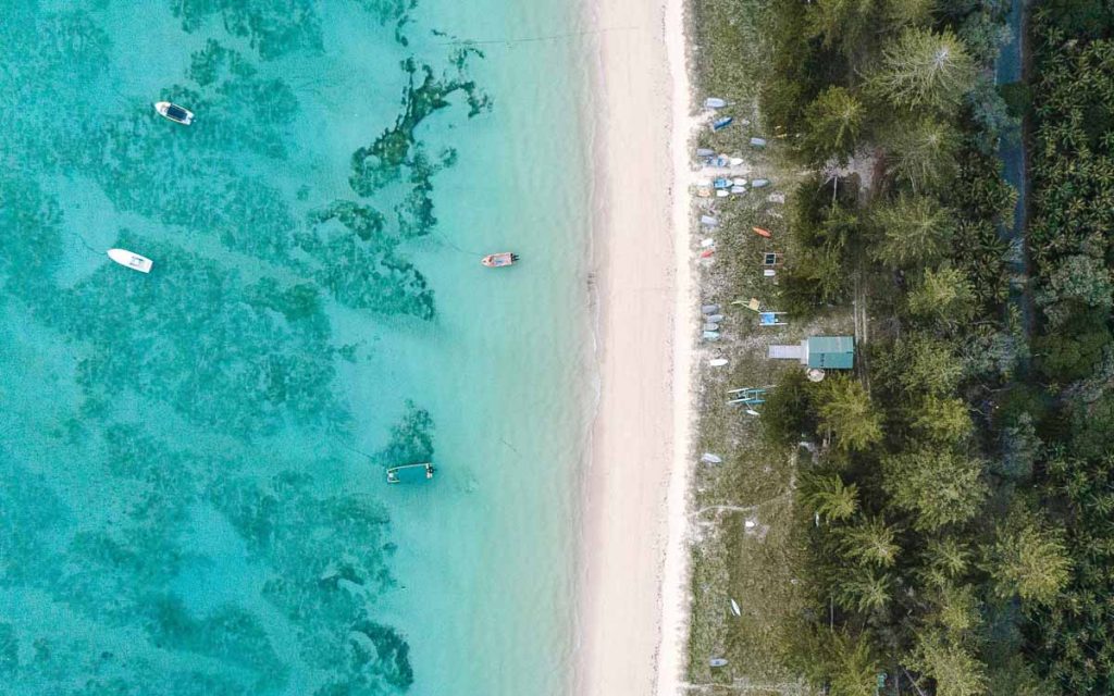 New South Wales Lord Howe Island Drone Shot of Ocean - Socially Distanced Experiences in Australia