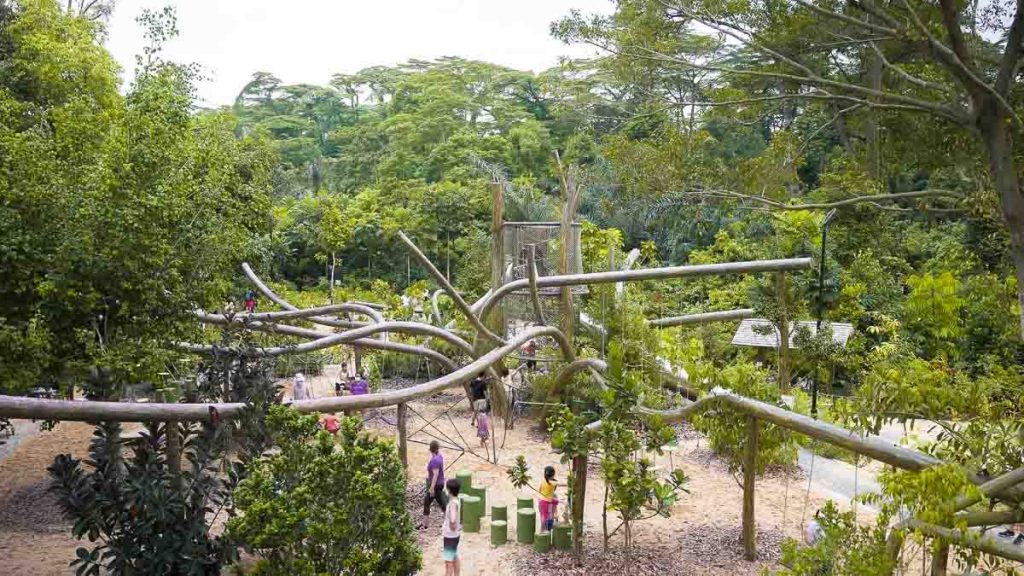 COMO Adventure Grove Playground Family Day Out Things To Do — Singapore Botanic Gardens Gallop Extension