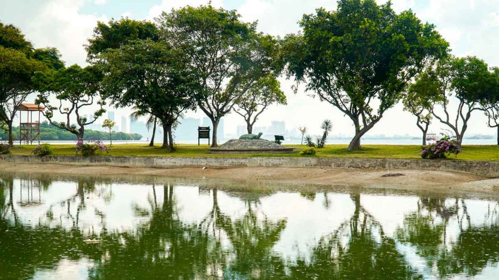 Tortoise Island Landscape - Kusu Island Guide