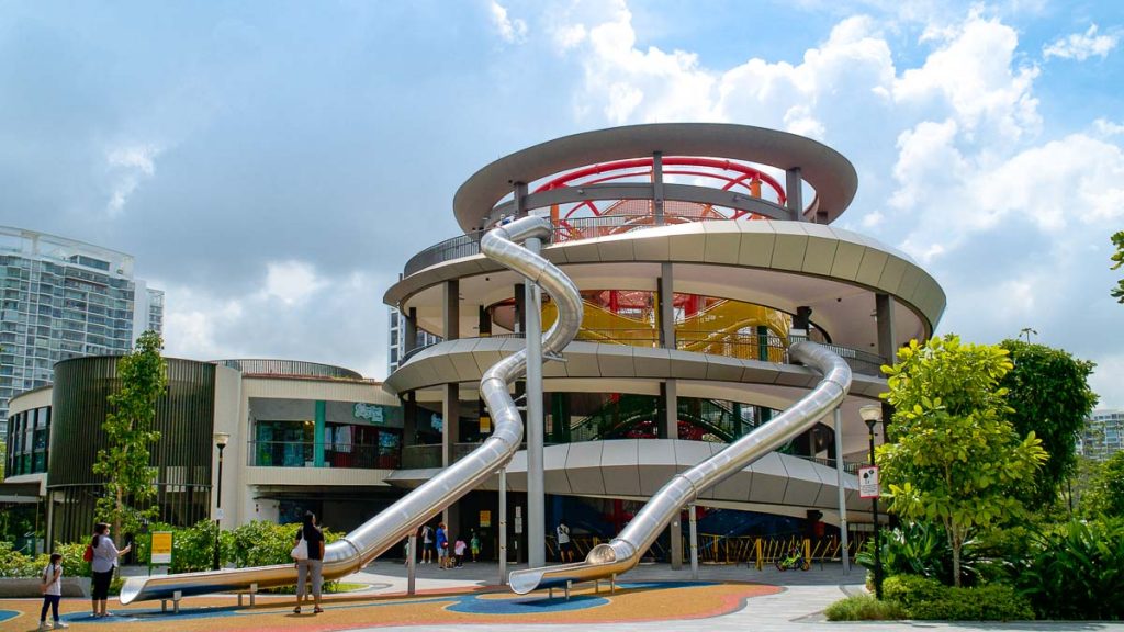 Coastal Playgrove at Singapore's East Coast Park