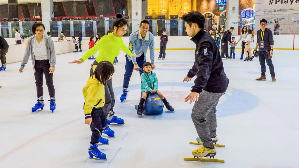 Ice Skating at The Rink — Things to do in Singapore