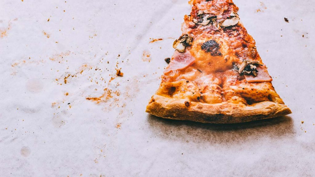 Last Pizza on a Plate Paiseh Piece Singaporean Overseas