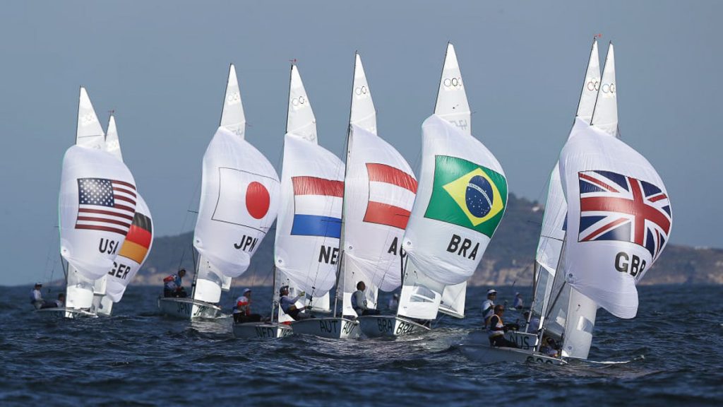 Sailor Competing at the Olympics