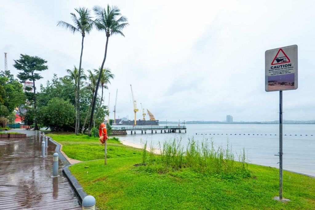 Sembawang Park Sembwang shipyard - Sembawang Heritage Trail guide