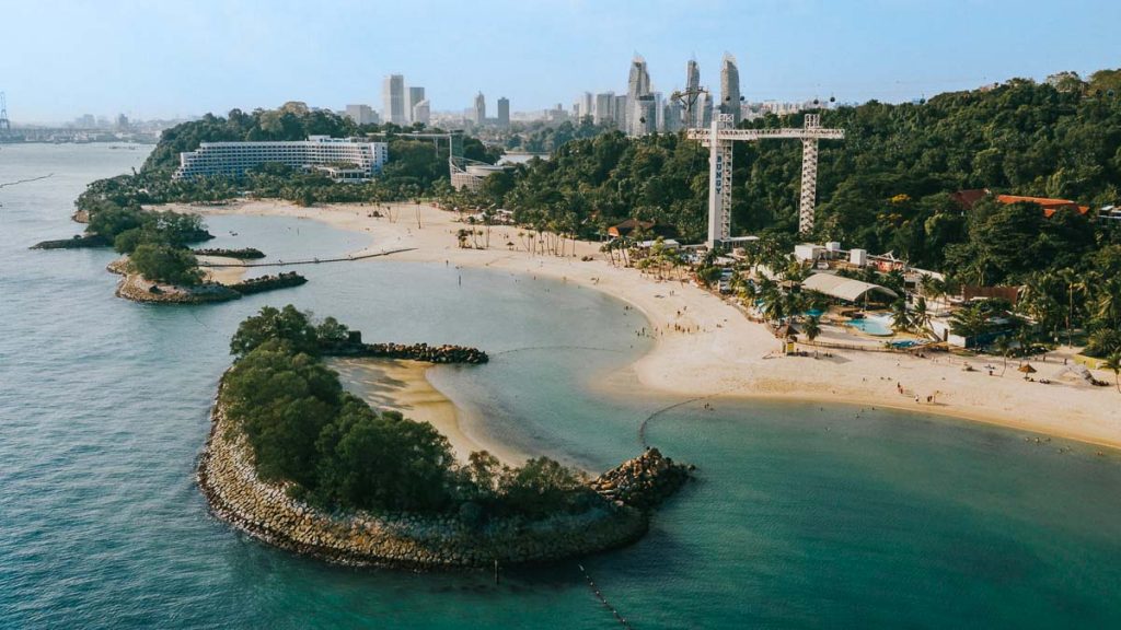 Sentosa Siloso Beach — Things to do in Singapore