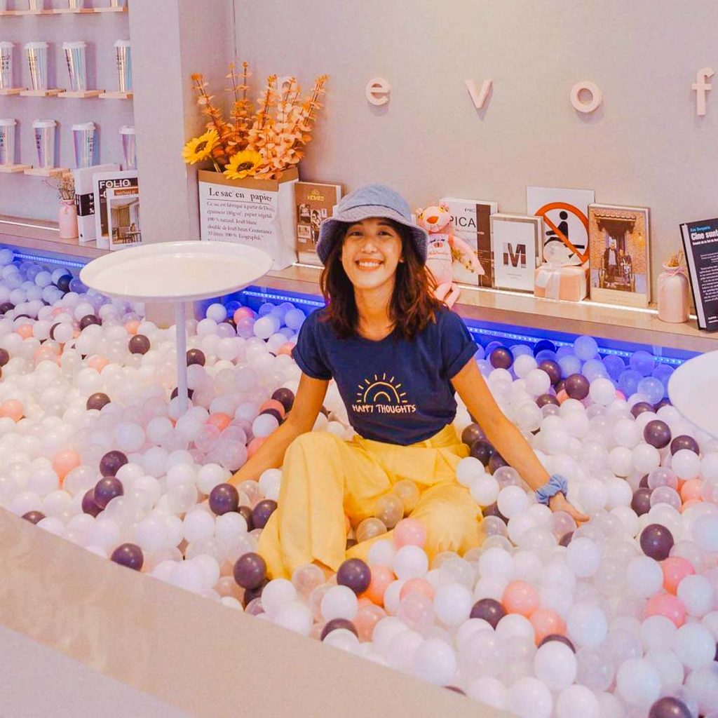 Girl in Ball Pit 