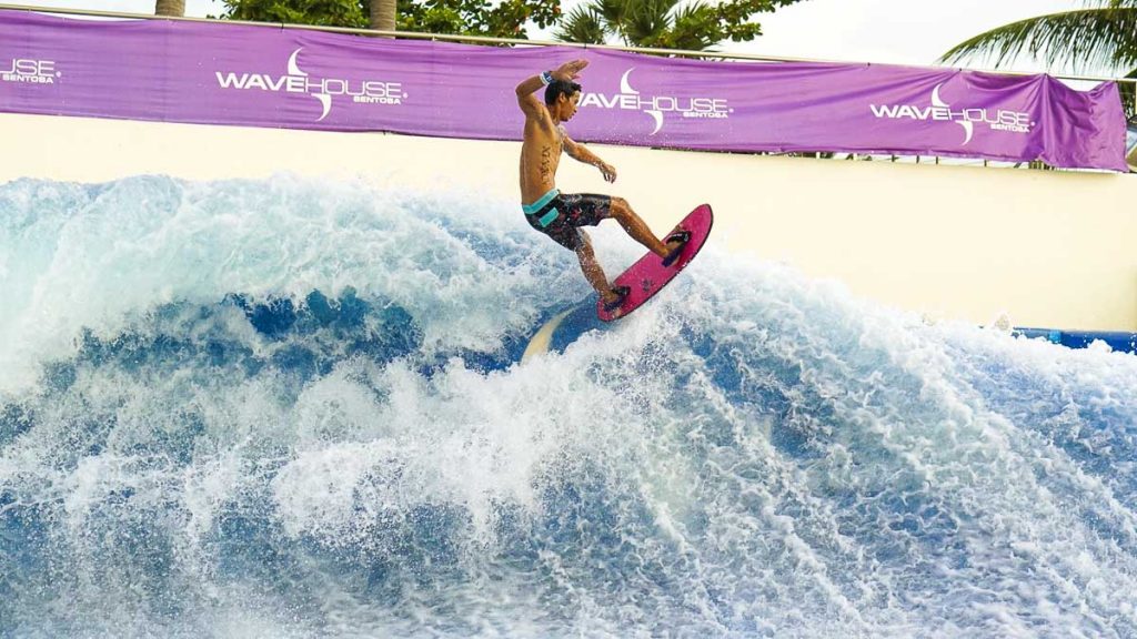 Surfing at Wave House — Olympic Sports to try in Singapore