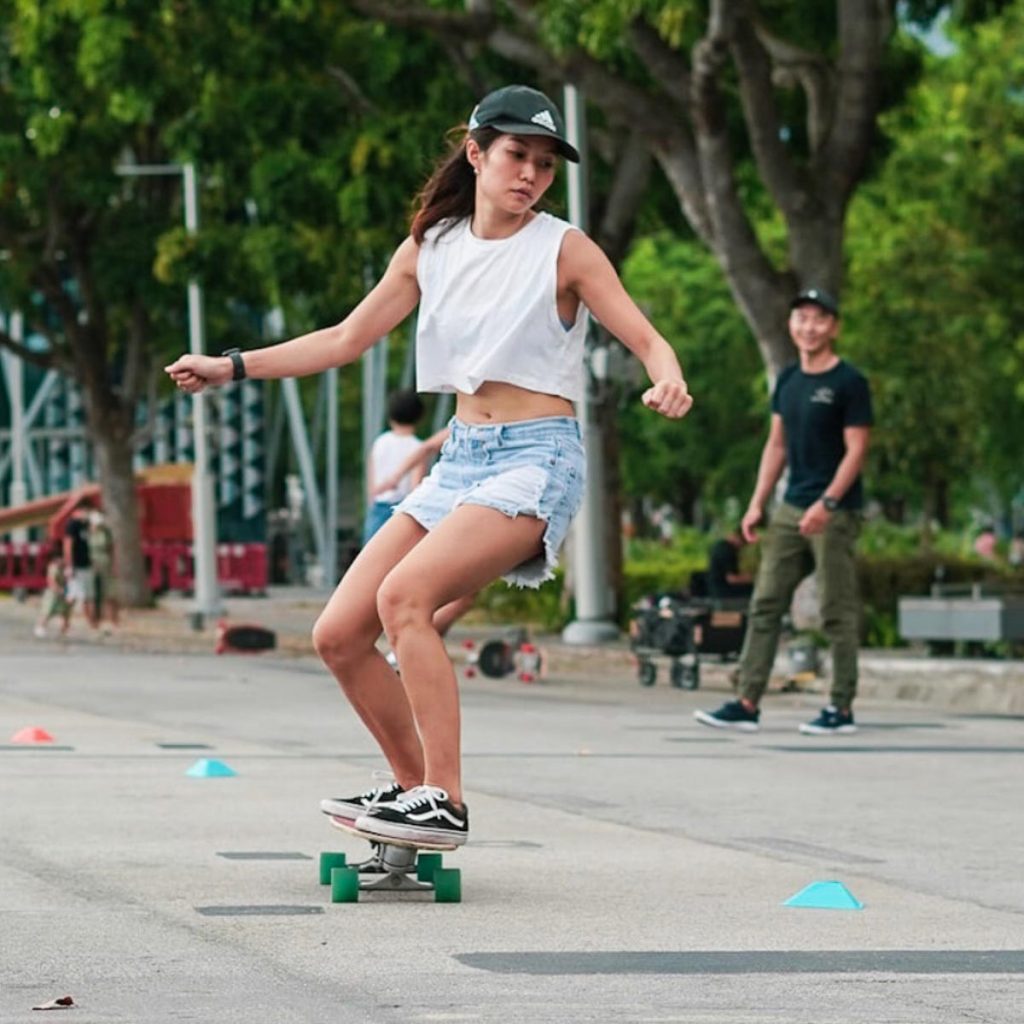 Surfskating lesson in Singapore