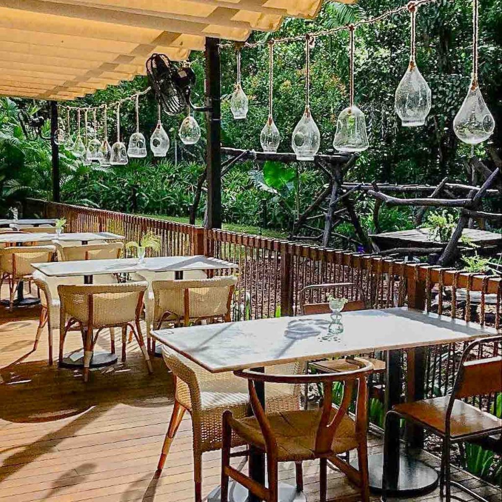 Outdoor Seating at The Pantry Instagrammable Cafes in Singapore