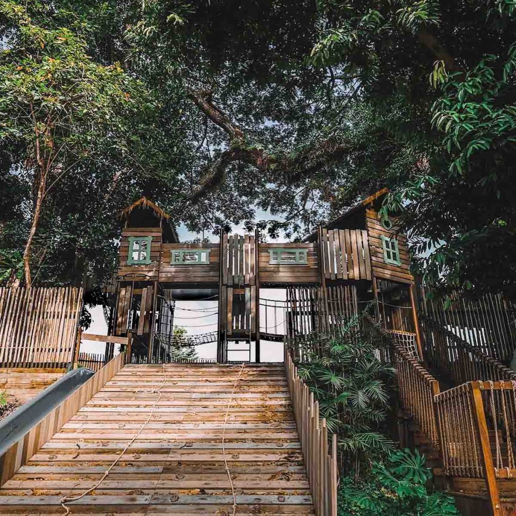 Treehouse Playground at The Pantry Instagrammable Cafes in Singapore