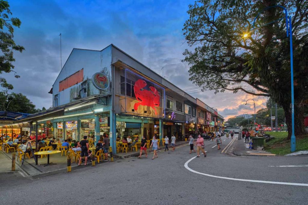 The Sembawang Strip shophouses - Sembawang Heritage Trail guide