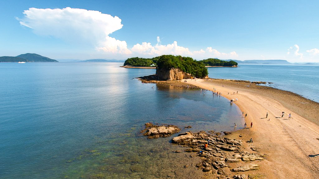 Angel Road at Low Tide — Places Around the World
