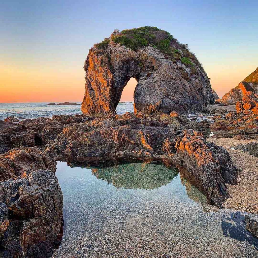 Horse Head Rock at Low Tide