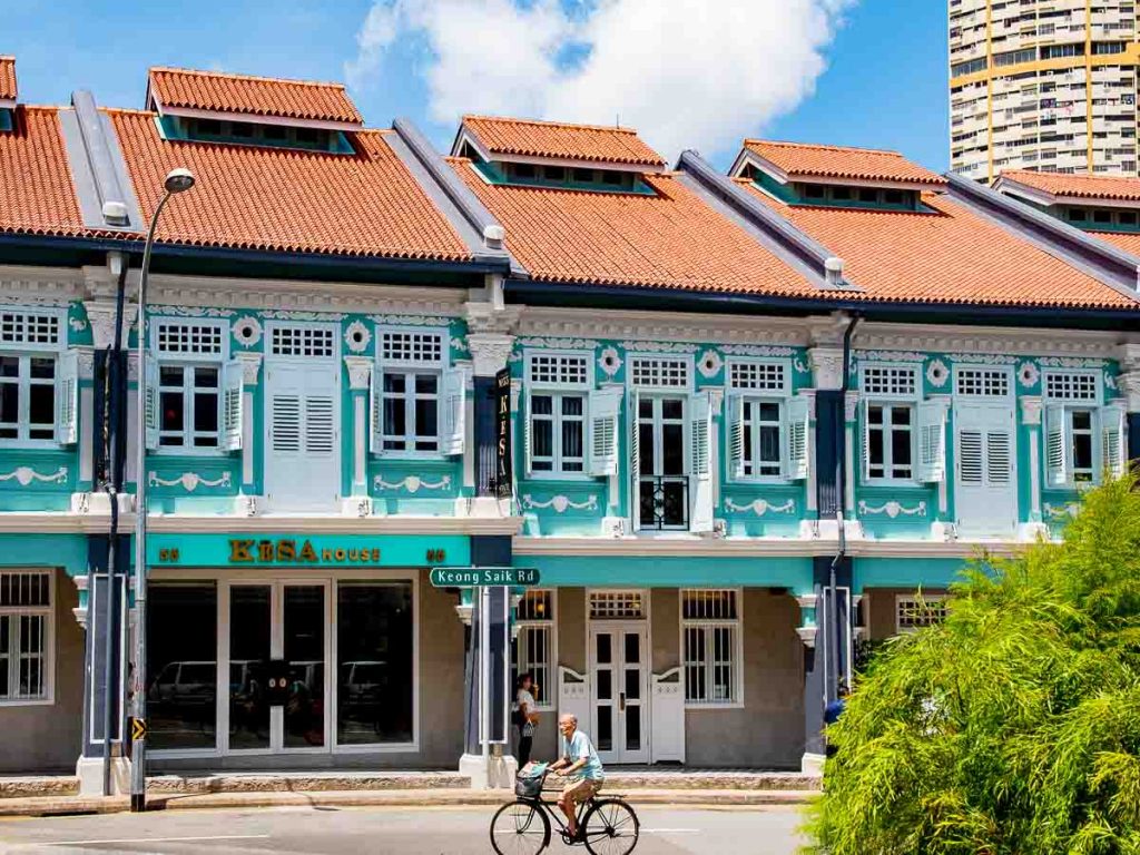 Kesa House Shophouse Exterior Chinatown - Singapore Staycation 2021