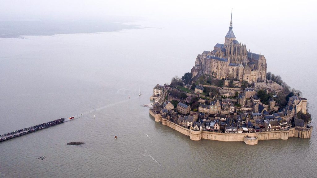 Mont Saint Michel at High Tide