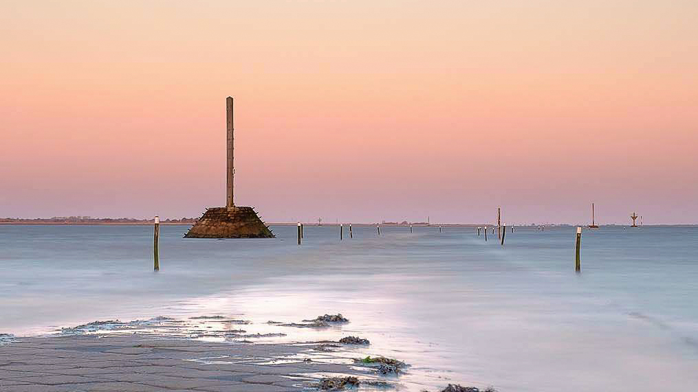 Passage du Gois at High Tide