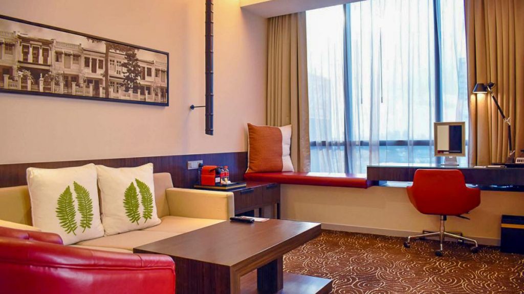 Ramada by Wyndham Novena Suite Living Room - Best Singapore Staycations