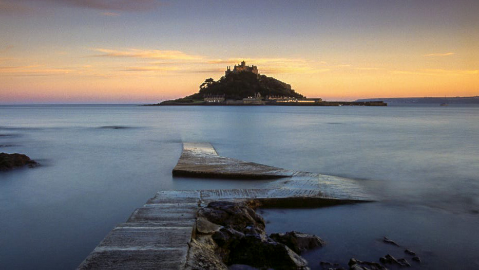St. Michael's Mount at High Tide