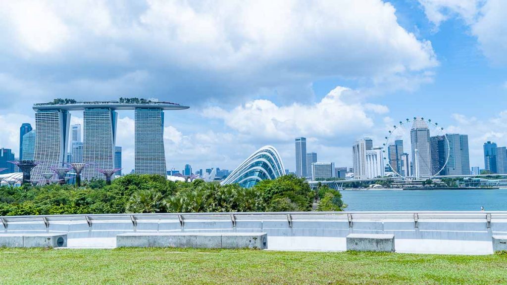 View from Marina Barrage - Best Singapore Itinerary