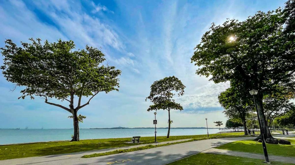 People at Changi Beach Park - Things to do in the East
