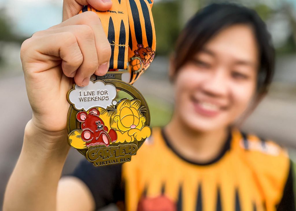 Garfield Virtual Fun Run - Oct 2021 deals and Attractions Singapore