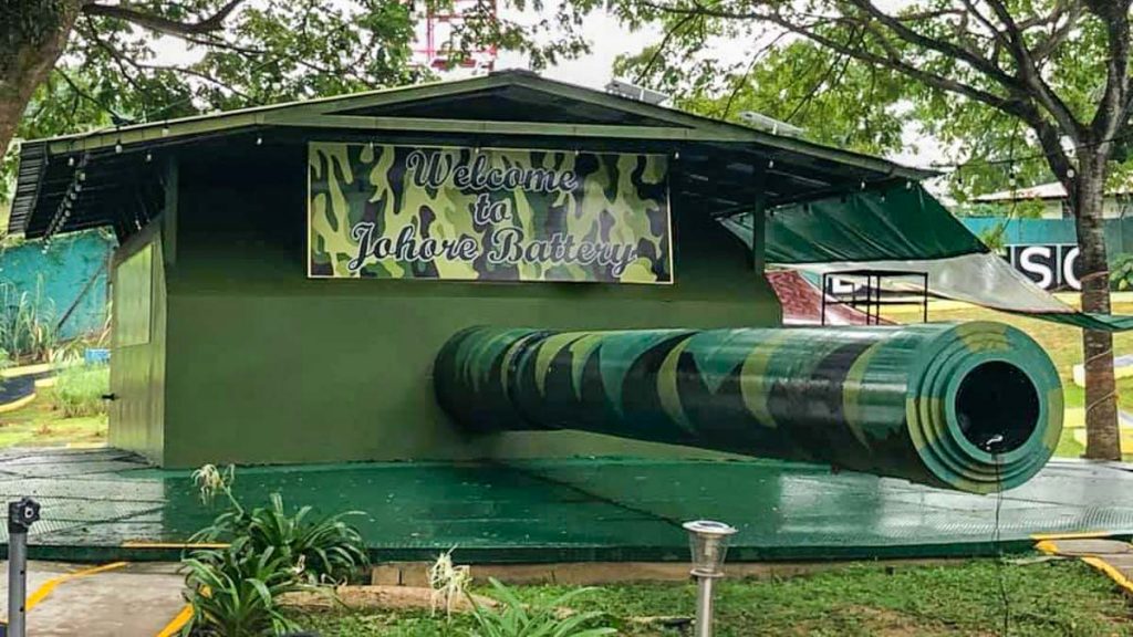 Green Monster Gun Johore Battery - Things to do in the East