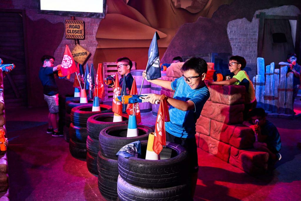 NERF Xperience Singaopre - Singapore year-end staycation with HSBC