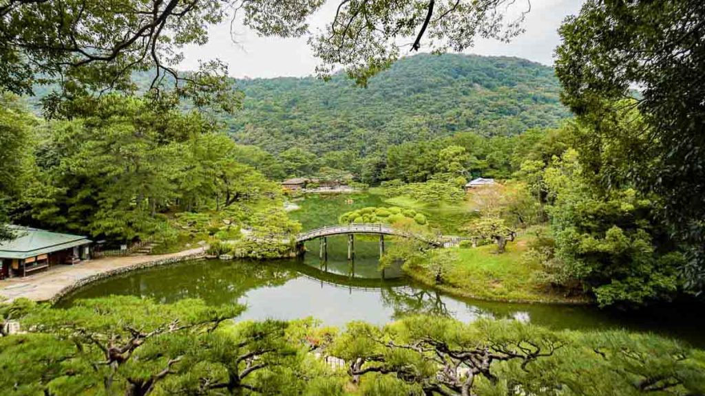 Scenic View of Ritsurin Garden Guide to Shikoku