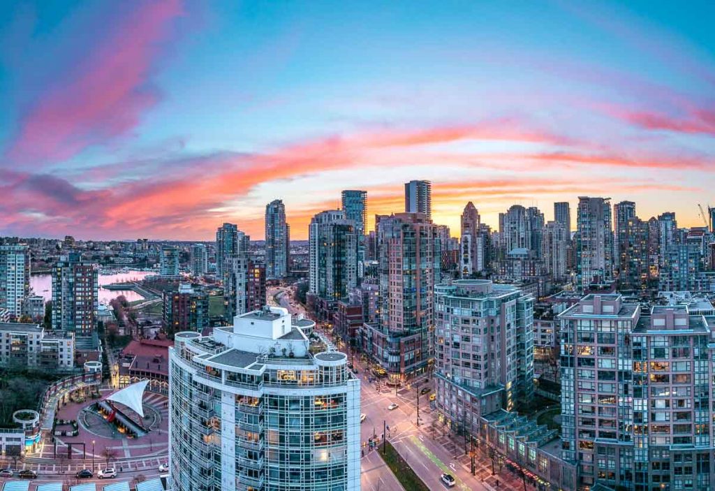 Yaletown, Vancouver, Canada - Singapore Vaccinated Travel Lane (VTL)