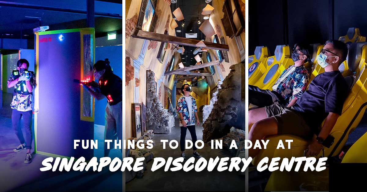 Newly Revamped Singapore Discovery Centre — Escape Rooms, Interactive