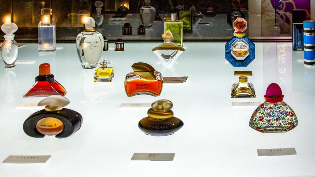 Perfume Bottles at Oita Fragrance Museum