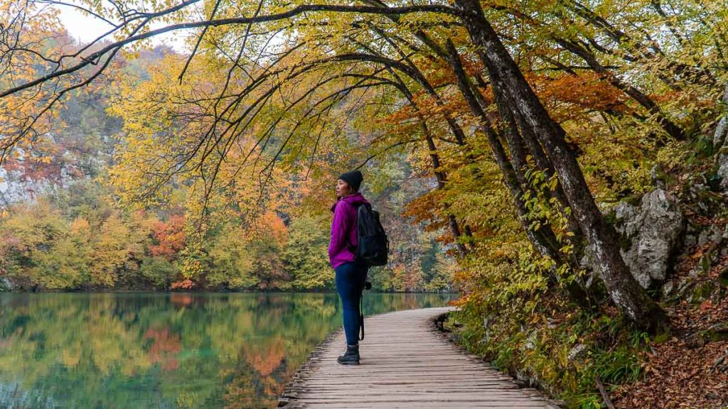 Plitvice Lakes National Park Autumn Leaves Hiking - Things to do in Croatia