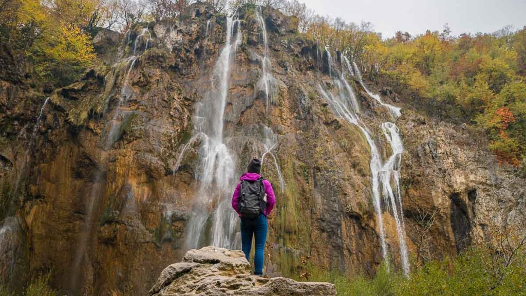 Plitvice Lakes National Park Veliki Slap Waterfall - Things to do in Croatia