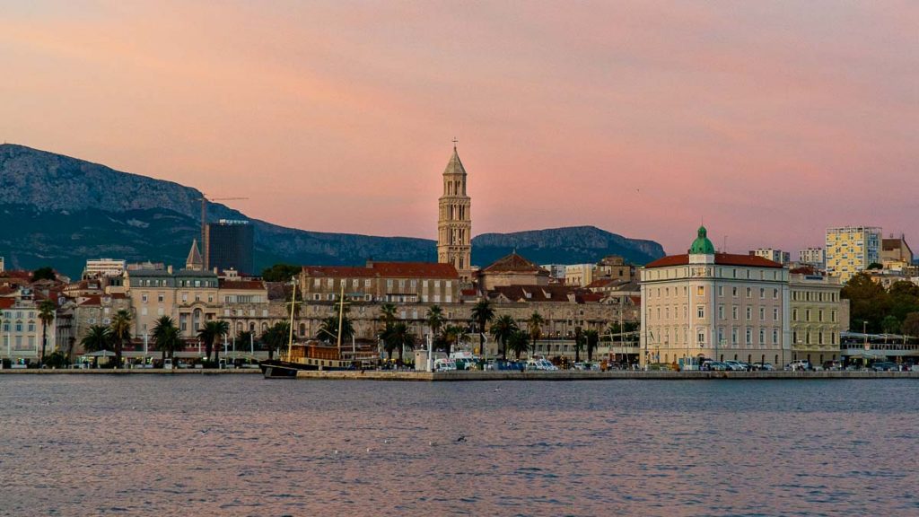 Split Old Town Cathedral of Saint Domnius during Sunset - Things to do in Split