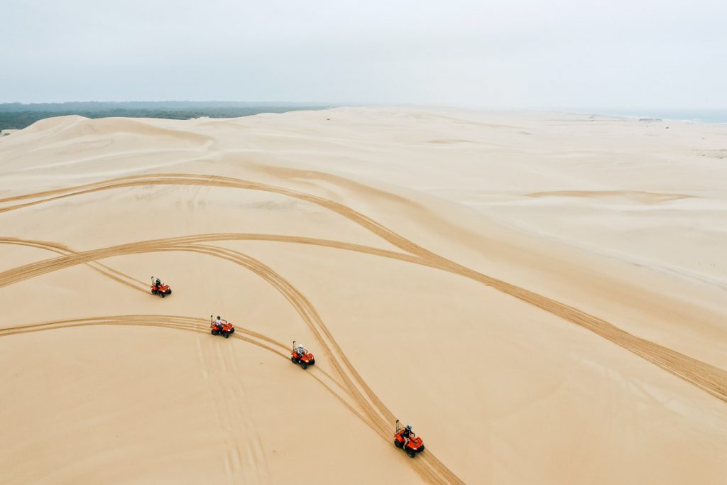 Stockton Sand Dunes in Australia