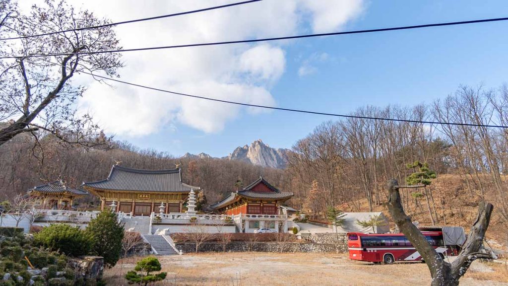 Temples at Bukhansan National Park 