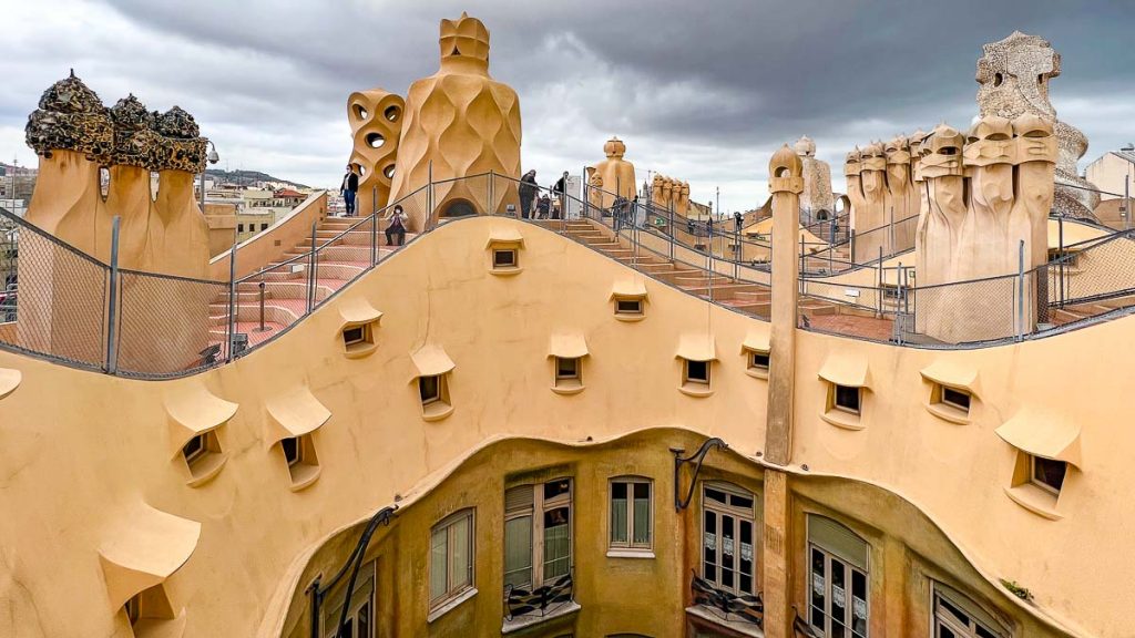 Casa Mila Roof Antoni Gaudi - Best Things to do in Barcelona