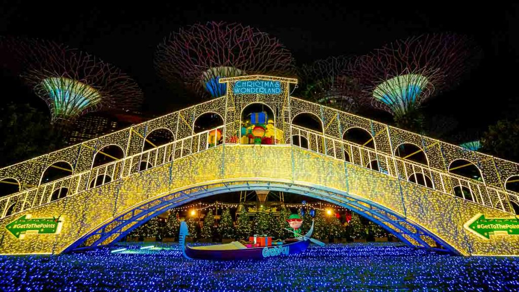 Christmas Wonderland Bridge - Things to do in Singapore December 2021