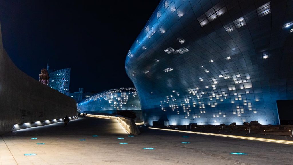 Dongdaemun Design Plaza Night View