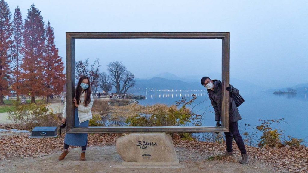 People Taking Photo at Dumulmeori Park