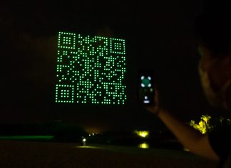 Dazzling Drone Display Spotted at Sentosa on 23 Dec — Get up to 10,000 GrabRewards Points in GrabPay’s Mega Giveaway