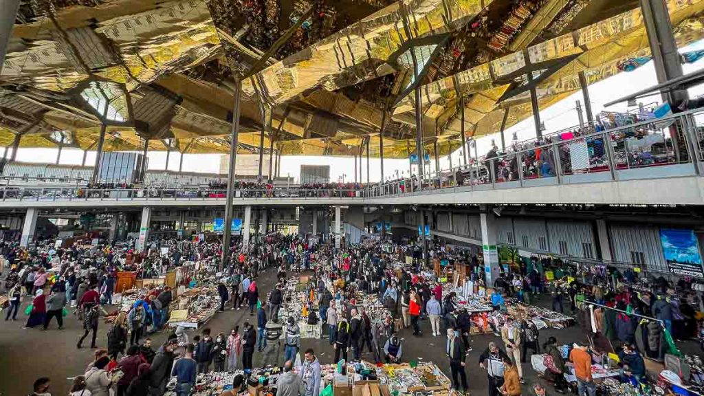 Mercat dels Encants Secondhand Market Barcelona Spain - VTL Trip to Spain