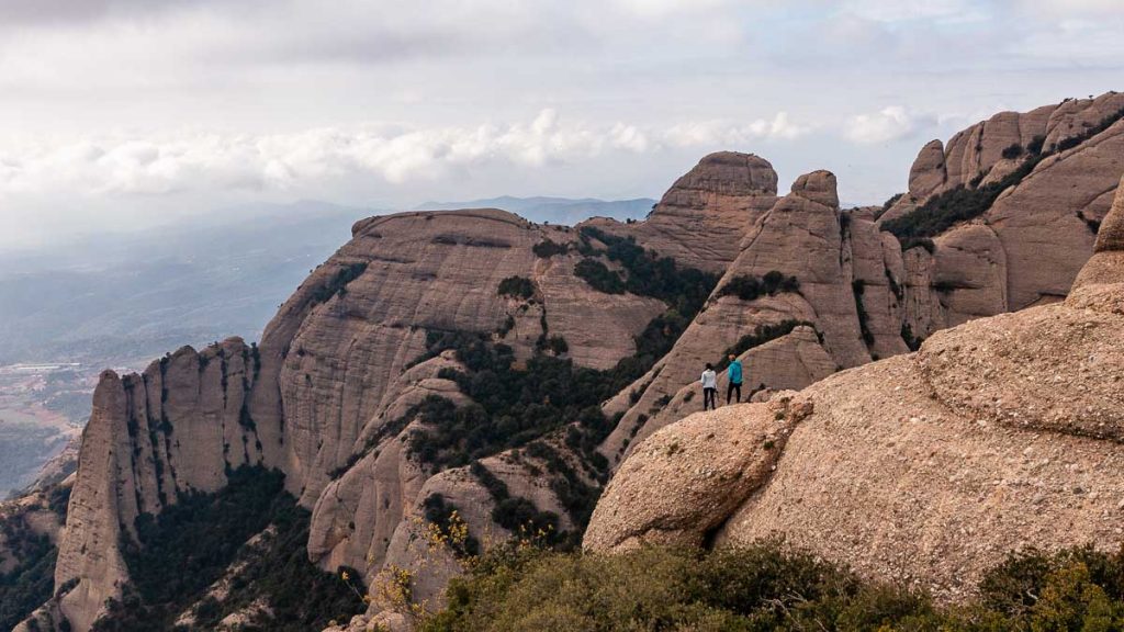 Montserrat Mountain Range Barcelona Day Trip Things to do in Barcelona Road Trip Bucket List