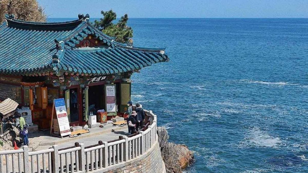 Naksansa Temple by the sea - Things to do in Korea